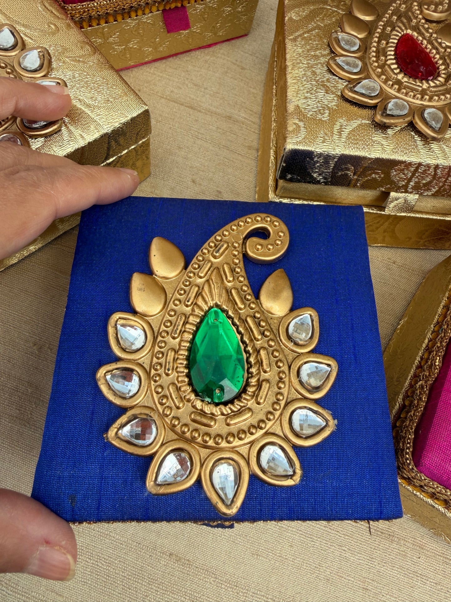 Rakhi Raksha Bandhan Rakhri Hamper Gift Box| Two Rakhis| Roli Tikka