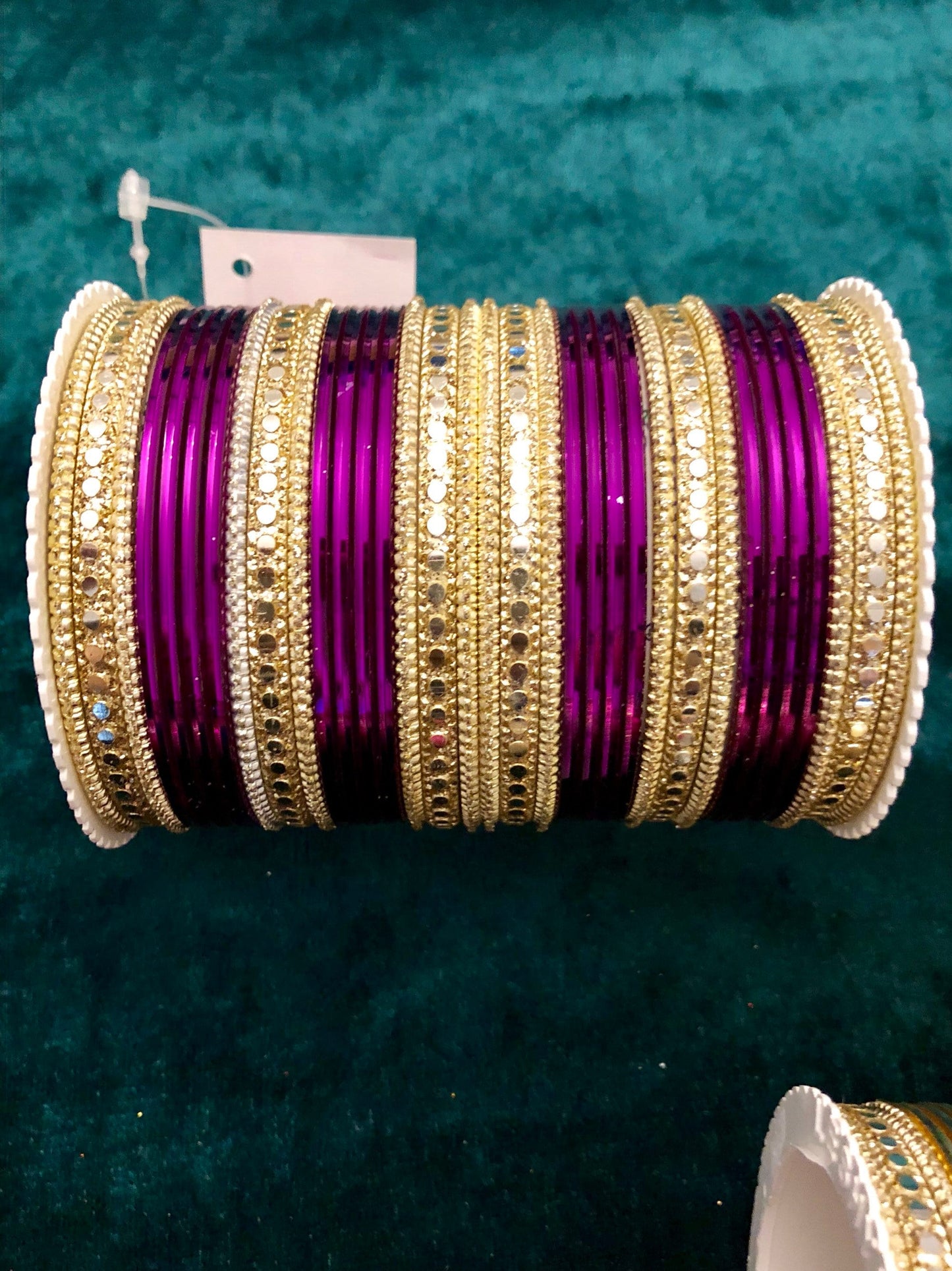 2.10 Indian Bangles Set |Jewellery Metal| Set For 2 Hands|Various Colours