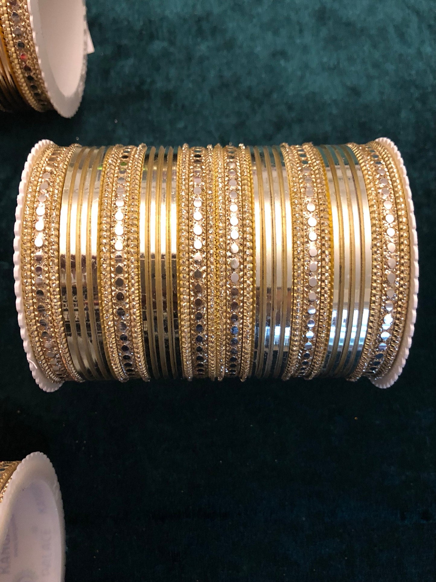 2.10 Indian Bangles Set |Jewellery Metal| Set For 2 Hands|Various Colours