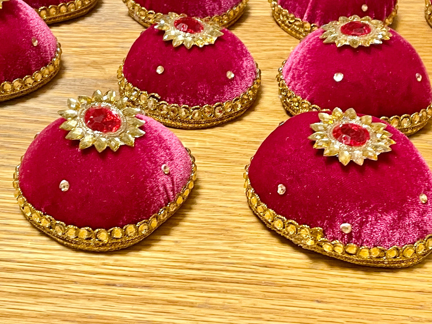 10 x Thuttis with extra decorations Coconut Halves Nariyal essential Sikh Wedding Ladies Milni South Indian Wedding Accessory Asian Weddings