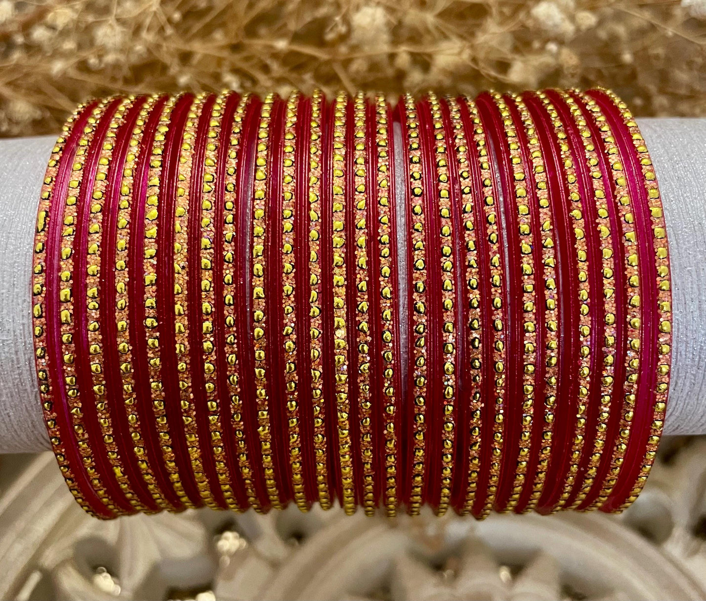 100 Glass Bangles or Set of 12 – Colorful Indian Stackable Bracelets – Traditional Bridal Jewelry – Bulk Ethnic Wrist Bangles for Women