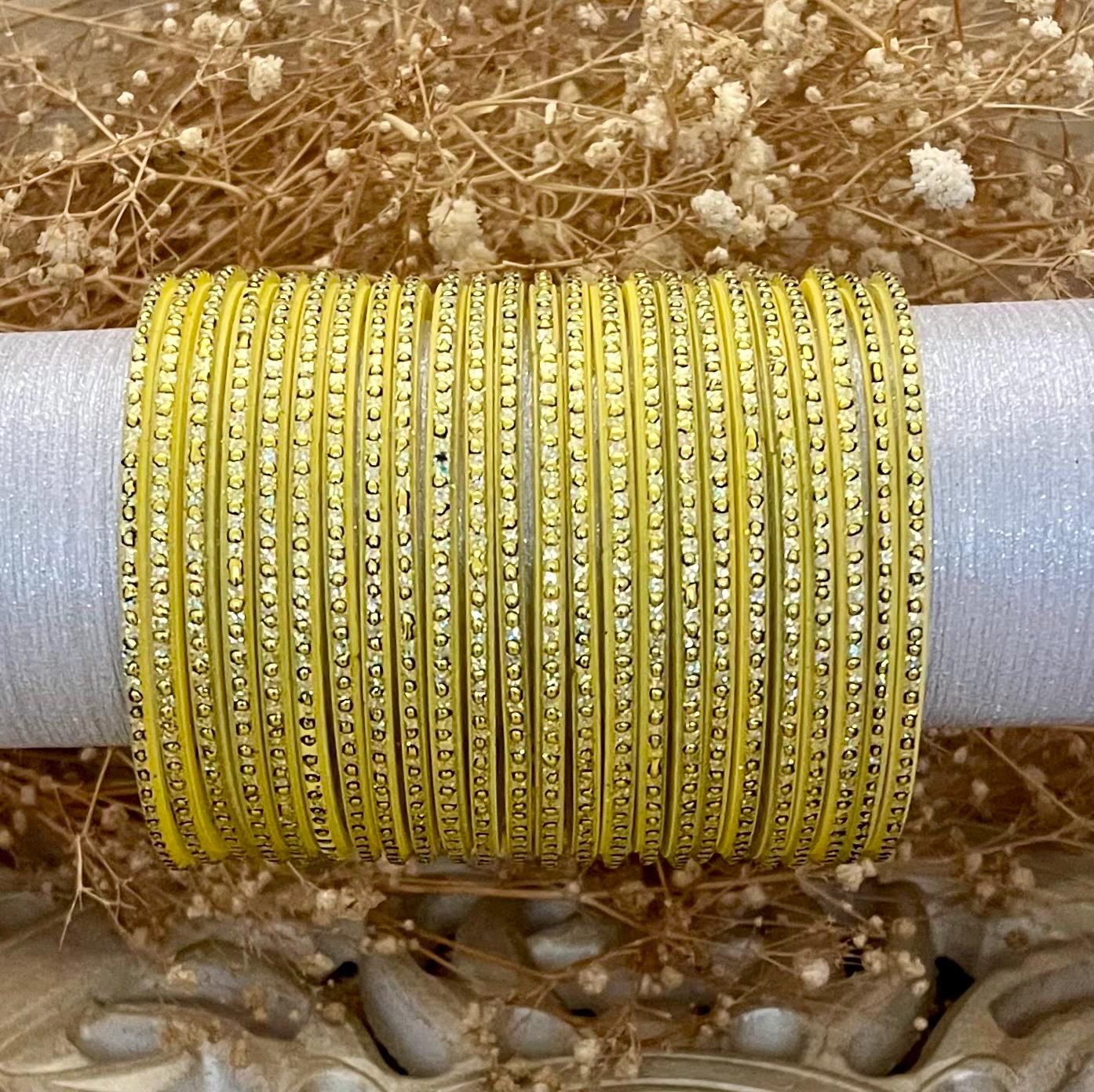 100 Glass Bangles or Set of 12 – Colorful Indian Stackable Bracelets – Traditional Bridal Jewelry – Bulk Ethnic Wrist Bangles for Women