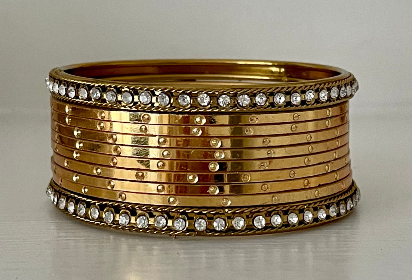 Golden Bangles Stack |Part of our Budget collection| Indian Bangle Sets Eid Wedding season small sets