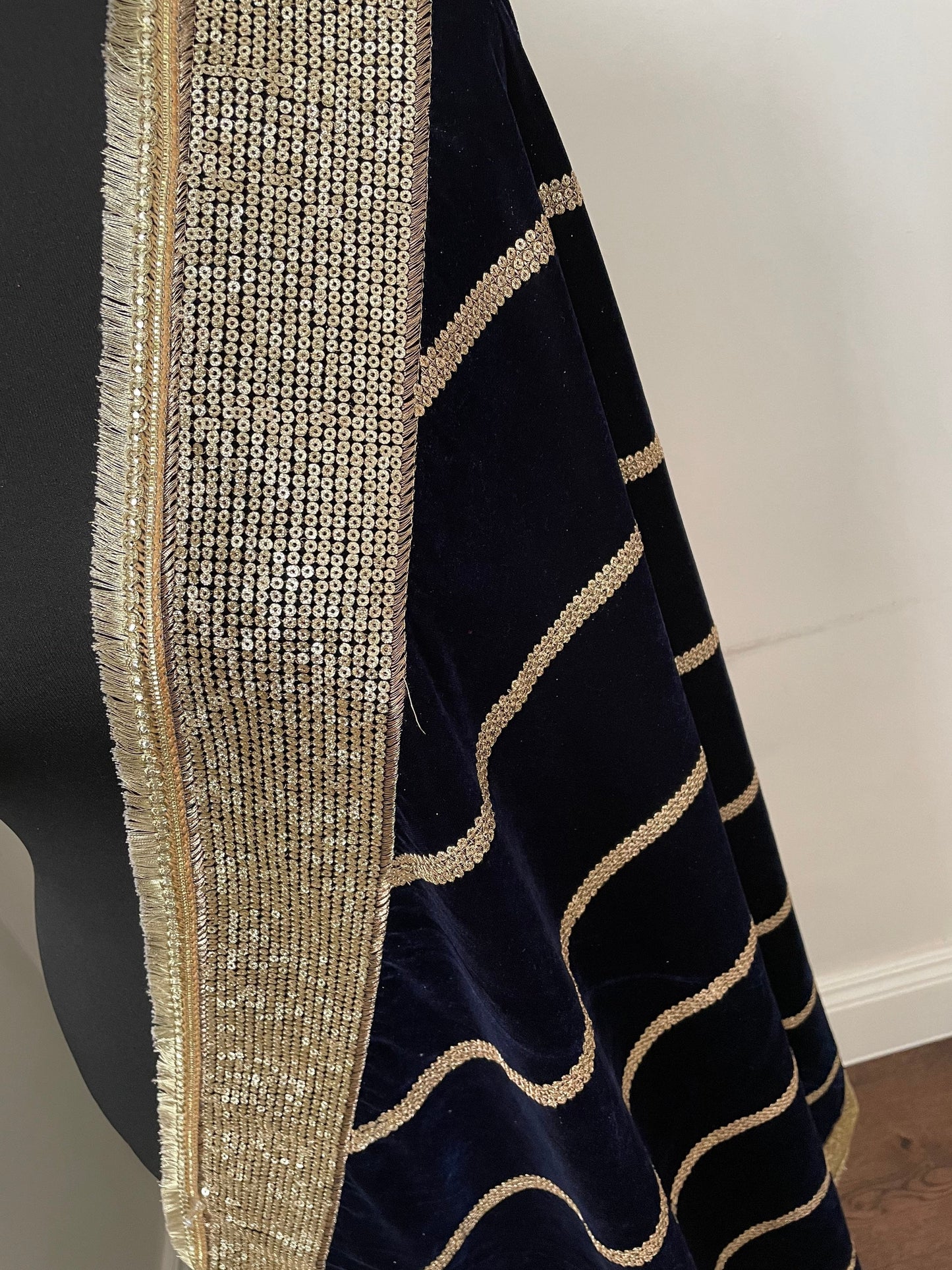 Green Velvet Sequin Embroidered Shawl Duppattas for Winters Weddings Lohri dressing update Salwar Kameez Lehengas Kurtis for the Festive Season