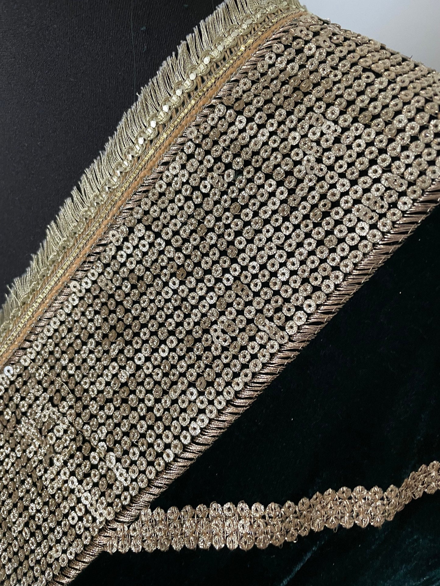 Green Velvet Sequin Embroidered Shawl Duppattas for Winters Weddings Lohri dressing update Salwar Kameez Lehengas Kurtis for the Festive Season