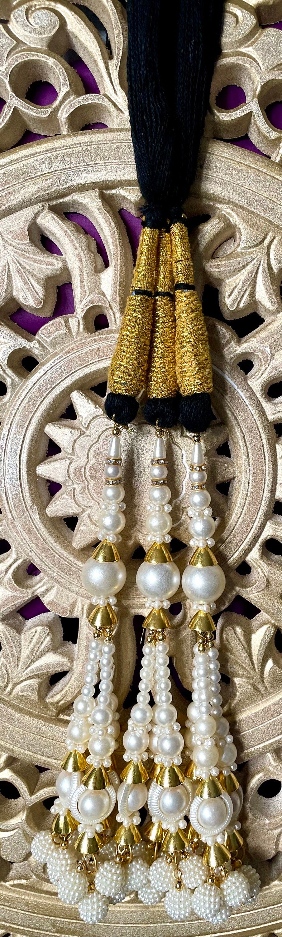 Pearl Paranda Prandi Paranday Latkans Punjabi Themed Weddings Patiala Sangeet Mehendi Maiyoon