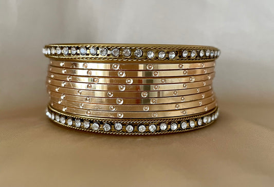 Golden Bangles Stack |Part of our Budget collection| Indian Bangle Sets Eid Wedding season small sets