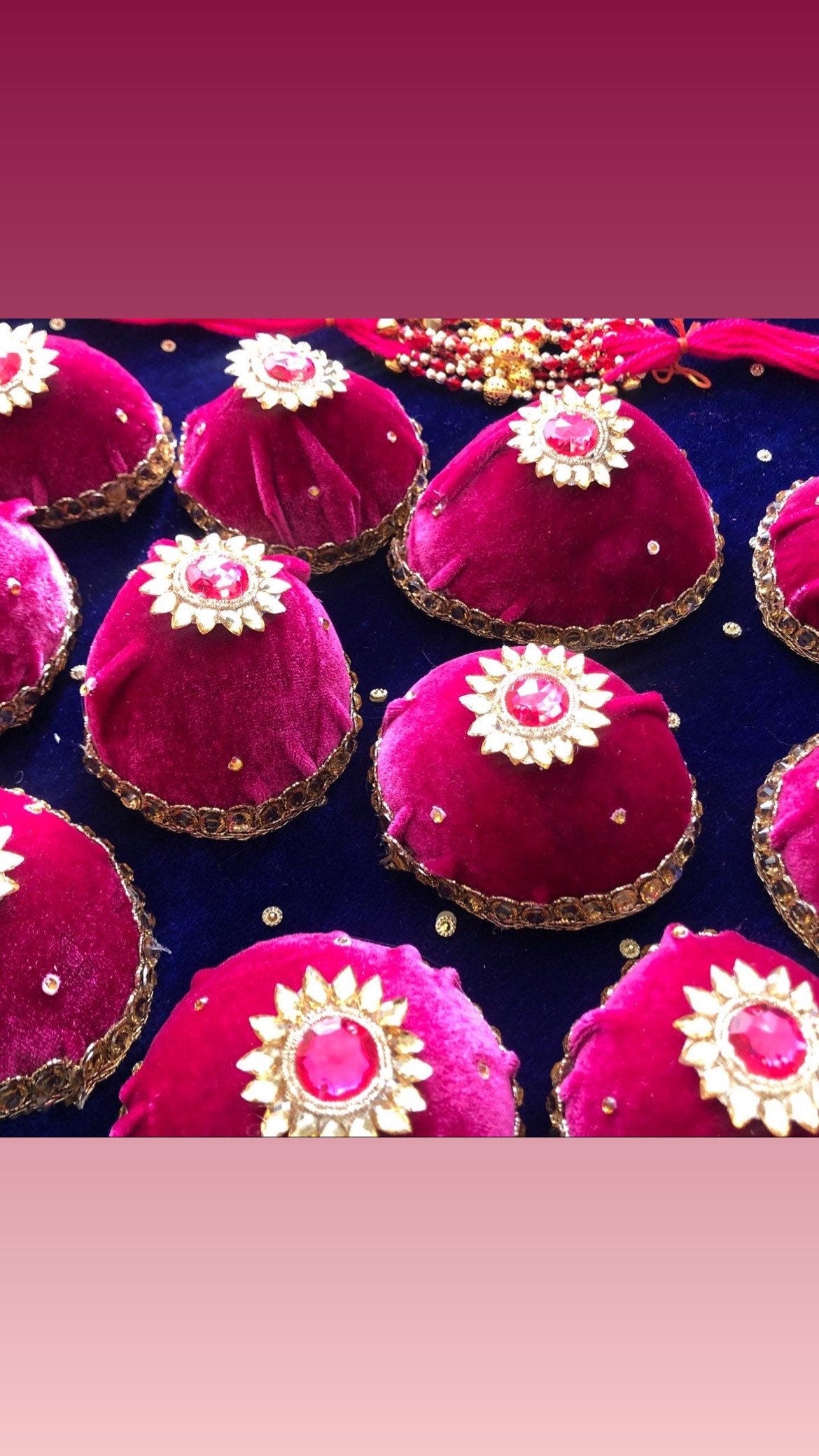 10 x Thuttis with extra decorations Coconut Halves Nariyal essential Sikh Wedding Ladies Milni South Indian Wedding Accessory Asian Weddings