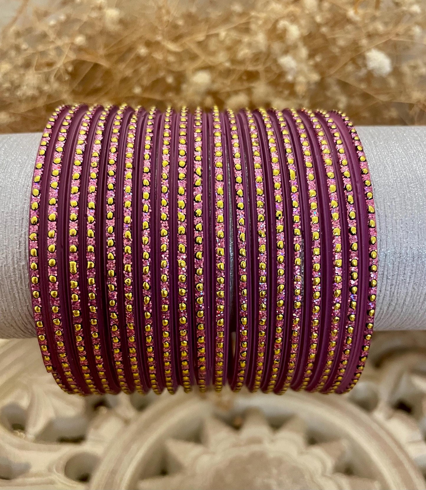 100 Glass Bangles or Set of 12 – Colorful Indian Stackable Bracelets – Traditional Bridal Jewelry – Bulk Ethnic Wrist Bangles for Women