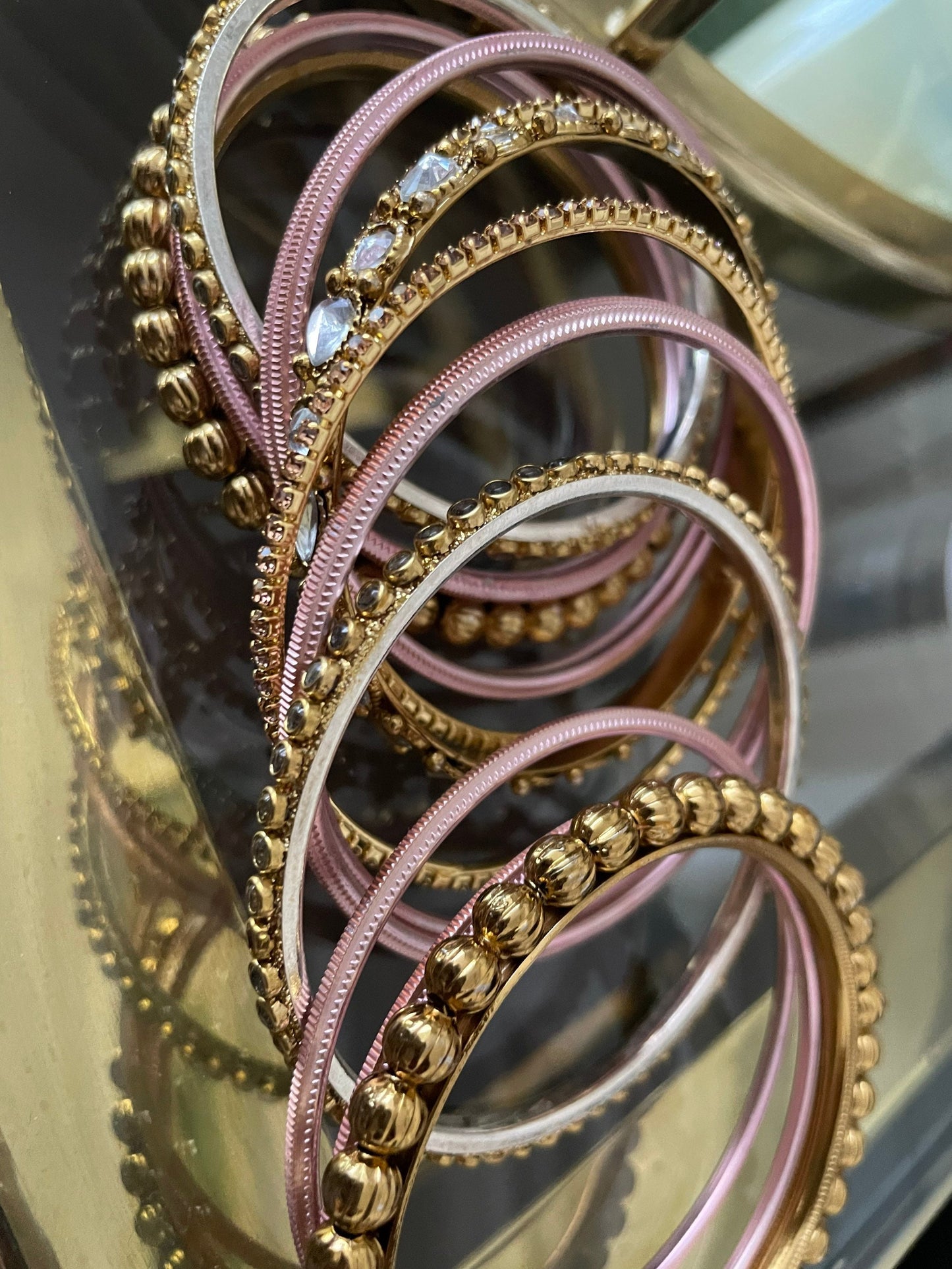 Beautiful Bangles Jewellery Bridal Bangle Stack Wedding| Pastel Colours| Kundan | Bangle-set| Fashion Jewellery