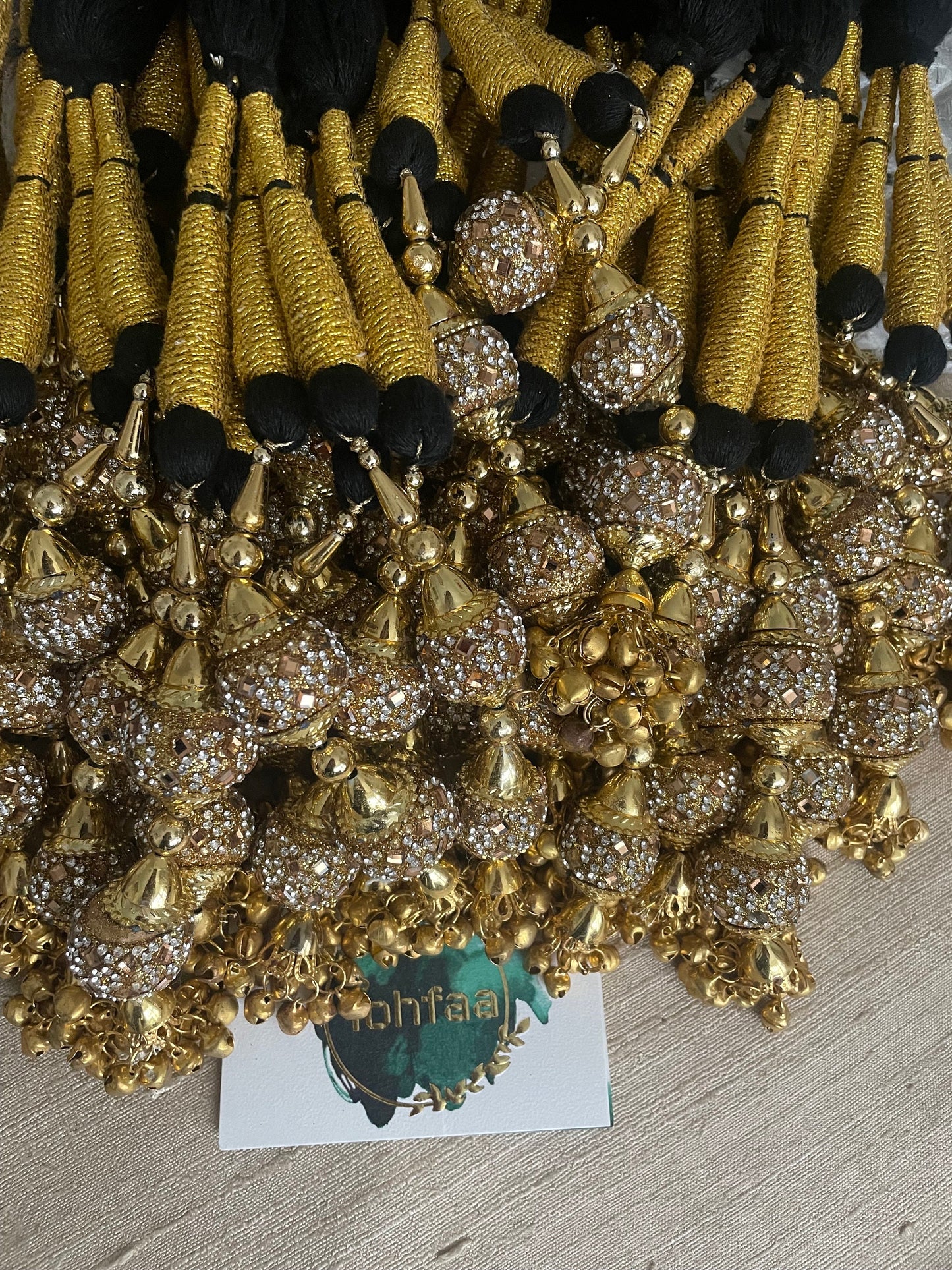 Ghungroo Paranda Prandi Paranday Latkans Punjabi Themed Weddings Patiala Sangeet Mehendi Maiyoon