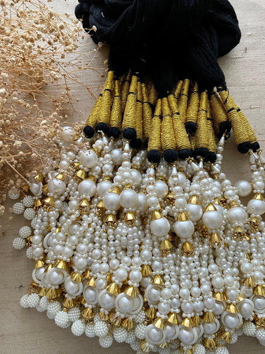 Pearl Paranda Prandi Paranday Latkans Punjabi Themed Weddings Patiala Sangeet Mehendi Maiyoon